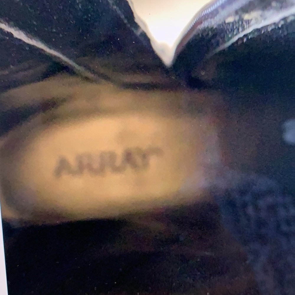 Array Black Leather Ankle Boots, size 7.5 - Picture 11 of 14